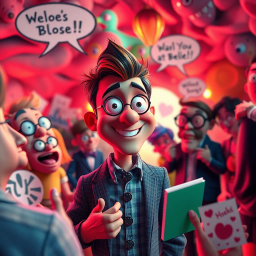 Whose Hello is it Anyway? - Text-based game