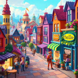 Whose Hello Is It Anyway? - Text-based game