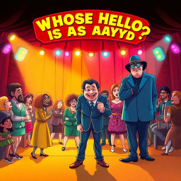 Whose Hello Is It Anyway? - Text-based game