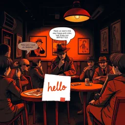 Who Said Hello? - Text-based game