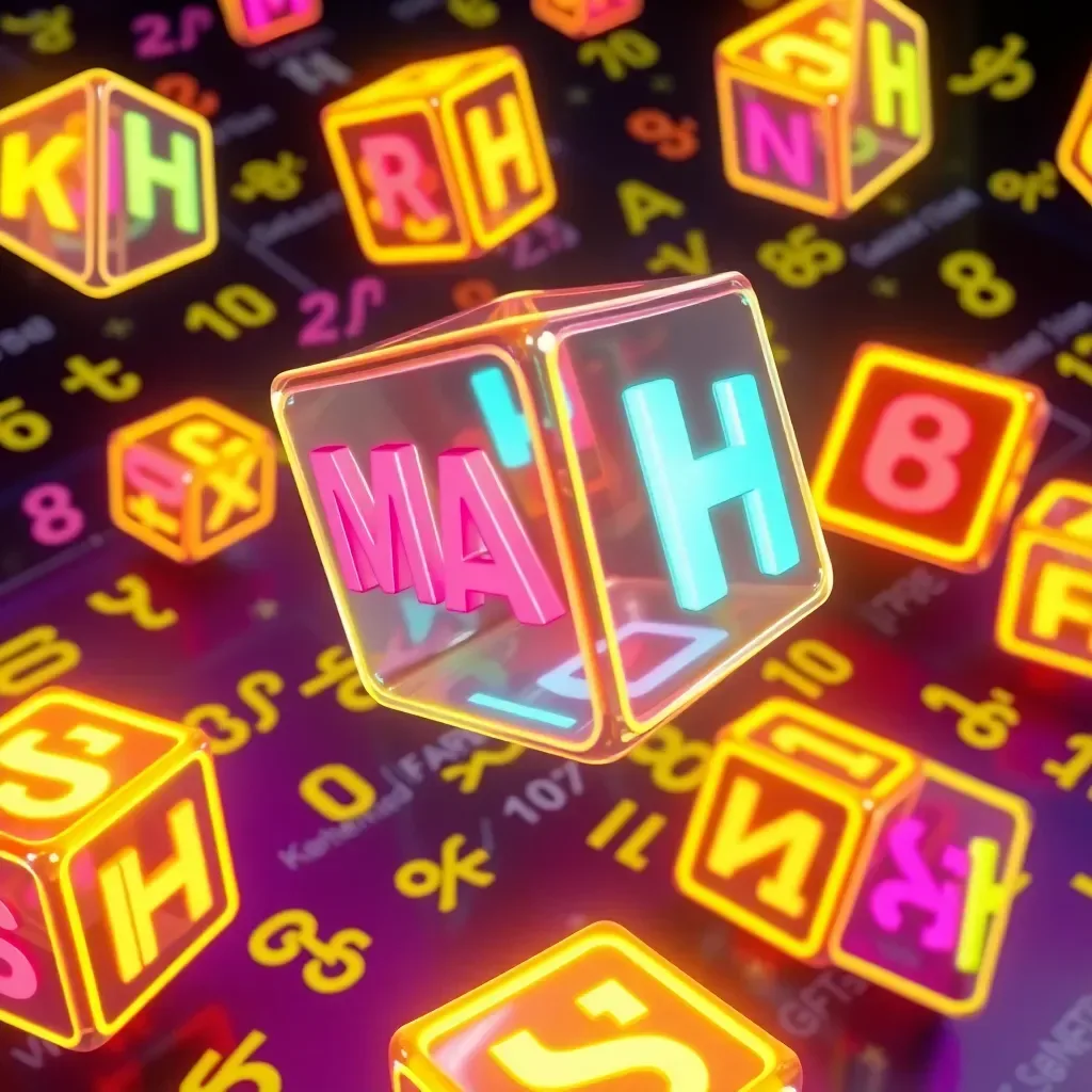 The Spinning Cube Equation Game