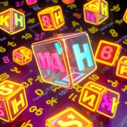 The Spinning Cube Equation Game - Text-based game