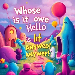 Whose Hello is It Anyway? - Text-based game