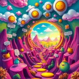 Whimsical Vortex: The Great Hello - Text-based game
