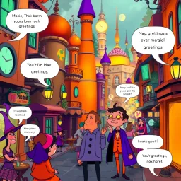 Who's Hello Is It Anyway? - Text-based game