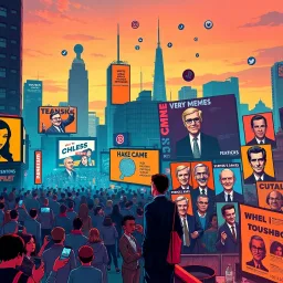 Rogue Algorithm: Meme Wars - Text-based game