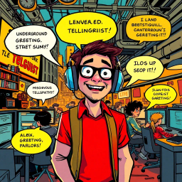 Whose Hello Is It Anyway? - Text-based game