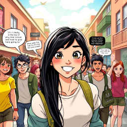 Lila's Wild Streak - Text-based game