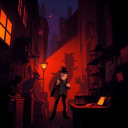 Whose Shadow Is That? - Text-based game