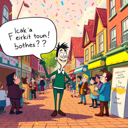 Whose Hello Is It Anyway? - Text-based game