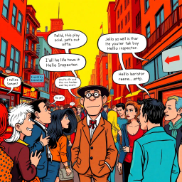 Whose Hello Is It Anyway? - Text-based game