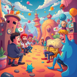 Whose Hello Is It Anyway? - Text-based game