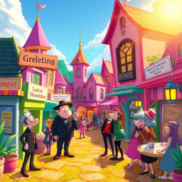 Whose Hello Is It Anyway? - Text-based game