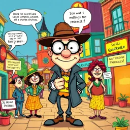 Whose Hello Is It Anyway? - Text-based game