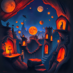 Whose Nightmare Is It Anyway? - Text-based game