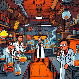 Whose Lab is it, Anyway? - Text-based game