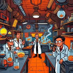 Whose Lab is it, Anyway? - Text-based game