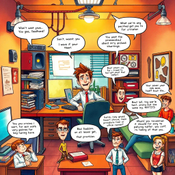 Whose Hello Is It Anyway? - Text-based game