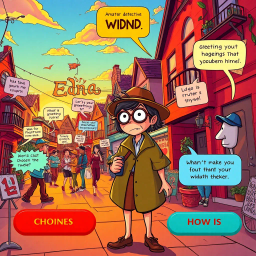 Hello, Is It Me You're Looking For? - Text-based game