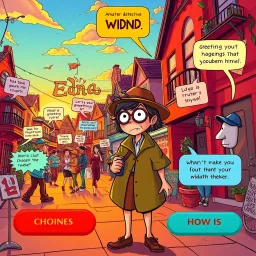 Hello, Is It Me You're Looking For? - Text-based game