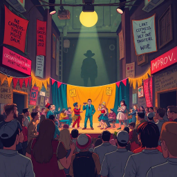 Improv Inquisition - Text-based game