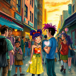 Heartstrings: Whose Heart Is It Anyway? - Text-based game