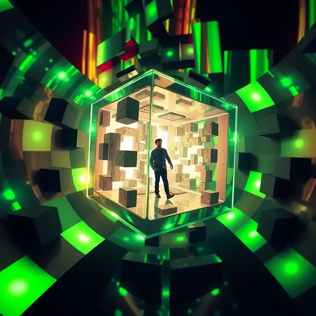 Spinning Cube Adventure
