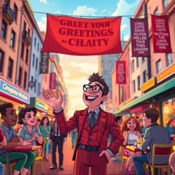 Whose Hello Is It Anyway? - Text-based game