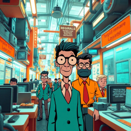 Bureaucracy Brawl - Text-based game