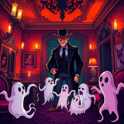 Hello, Whose Ghost Is It Anyway? - Text-based game