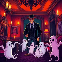 Hello, Whose Ghost Is It Anyway? - Text-based game