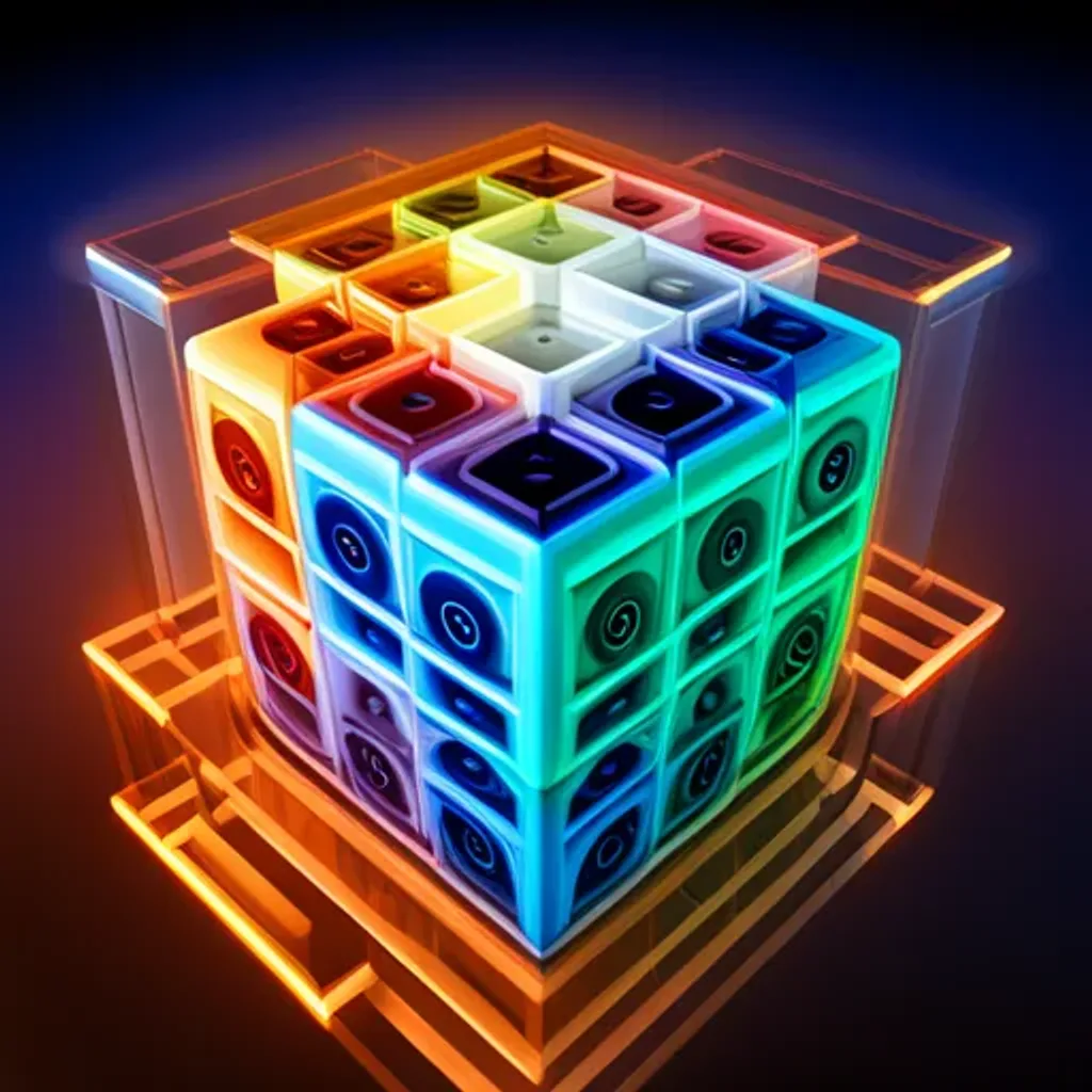 Spinning Equation Cube