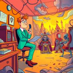 Whose Hello Is It Anyway? - Text-based game