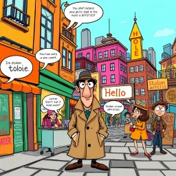 Whose Hello Is It Anyway? - Text-based game