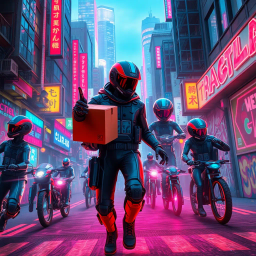 Bot Brawl: Delivery Duel - Text-based game