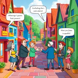 Whose Hello Is It Anyway? - Text-based game