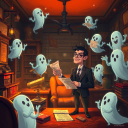 Spectral Con-tract: Paranormal Negotiator - Text-based game