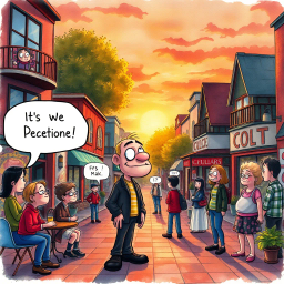 Whose Hello is it Anyway? - Text-based game