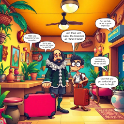 Whose Hello Is It Anyway? - Text-based game