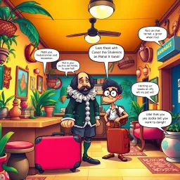 Whose Hello Is It Anyway? - Text-based game