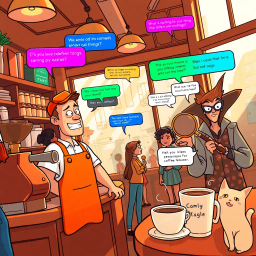 Whose Hello Is It Anyway? - Text-based game