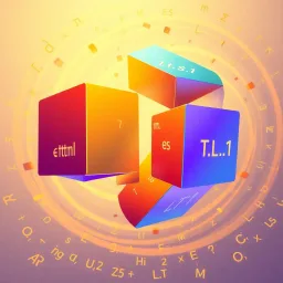 Spinning Math Cube - Text-based game