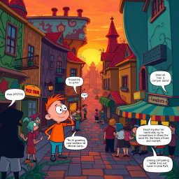 Whose Hello Is It Anyway? - Text-based game