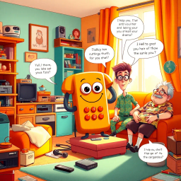 Whose Hello Is It Anyway? - Text-based game