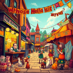 Whose Hello Is It Anyway? - Text-based game