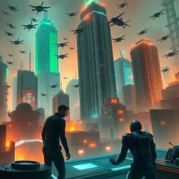 Nanotech Wars - Text-based game