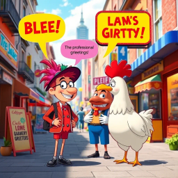 Whose Hello Is It Anyway? - Text-based game