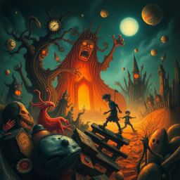 Whose Nightmare Is It Anyway? - Text-based game