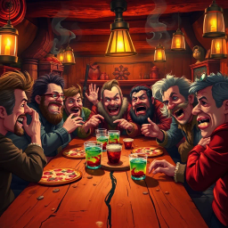 Squad Goals: The Chronicles of Who's In Charge - Text-based game