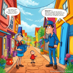 Whose Hello Is It Anyway? - Text-based game